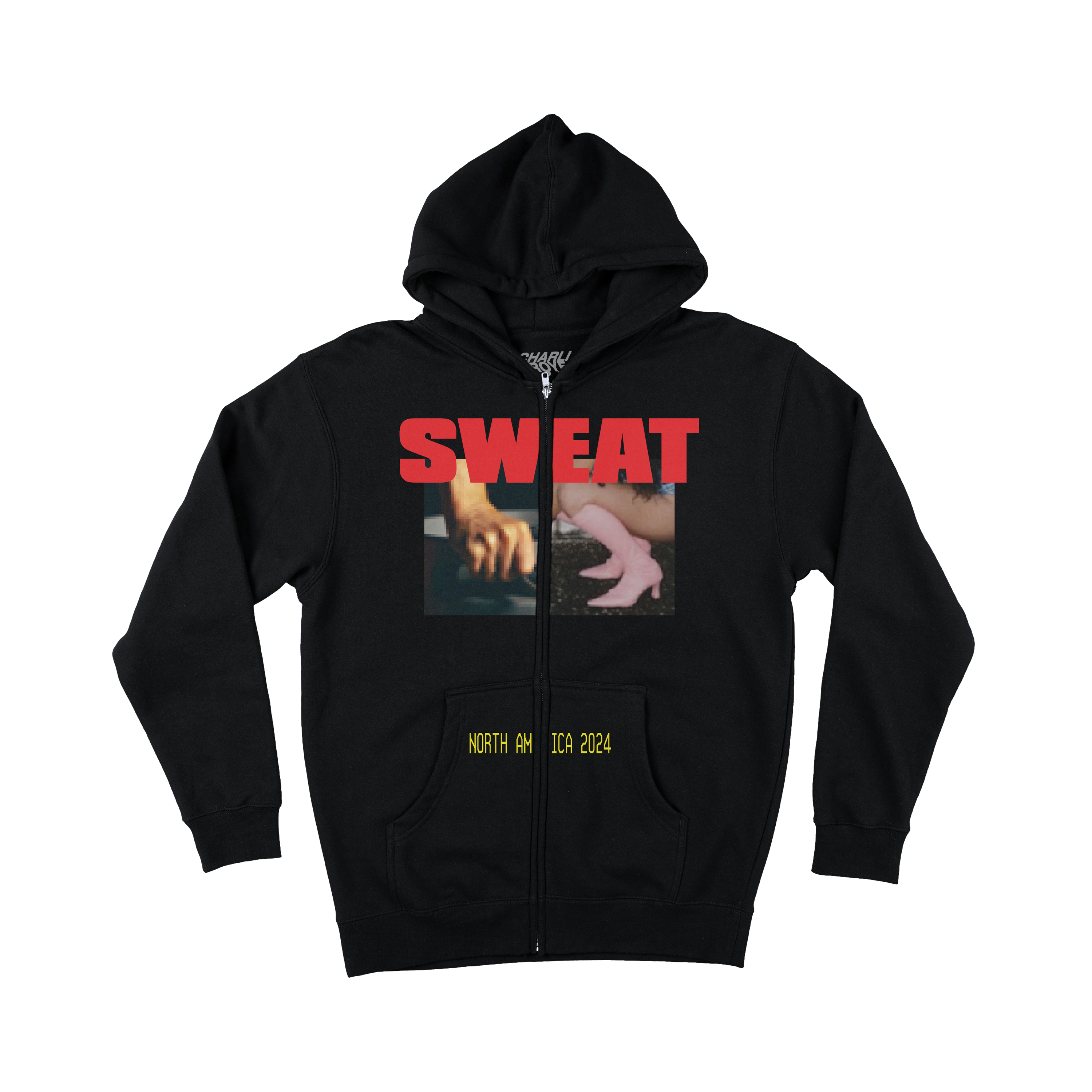 SWEAT Tour Zip Up Hoodie